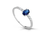 Anneau PG Gioielli Femme Beauty in Or blanc Zaffiro 0.59 Ct ANBEAUTY/1Z - ANBEAUTY/1Z